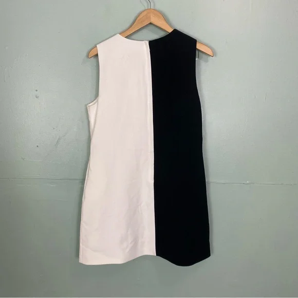 Sans Faff Monochrome Muse Mini Dress Black White Embellished XL - Picture 7 of 9